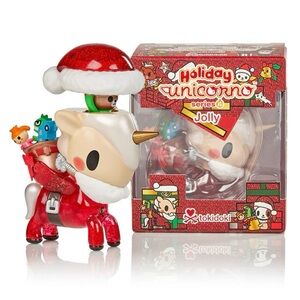 Tokidoki JOLLY Holiday Unicorno Series 4 Limited Edition New In Box